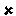 X symbol