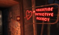 Inside the Valentine Detective Agency...