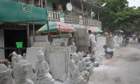 Mandalay's Stone Carver Street