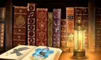 Hogwarts library