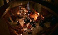 A cozy Christmas holiday in the Gryffindor Common Room