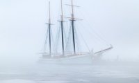 Ghost Ship in the arctic