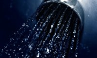 Relax under cascading water in the shower