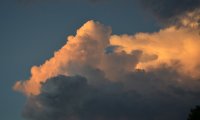 Storm for sleeping in the Australian bush