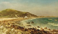 Coastal Scene by Albert Bierstadt