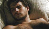 Sleeping next to Henry Cavill