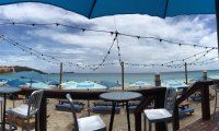 Bar on the beach atmosphere