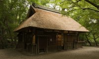 An Edo-era Japanese Chaya (Teahouse)