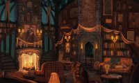 studying in the gryffindor common room