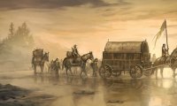 Wagon travelling to phandalin