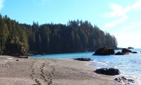 Hiking by the Ocean