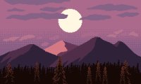 8-bit mountains.