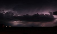 A nighttime thunderstorm to relax and sleep to