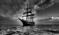 Sailing Ship Stormy Day Mod