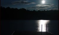 Lake side pier