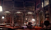 Hogwarts Library Reading Room