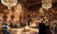 Majestic atmosphere of the Christmas Ball at Phantomhive Manor