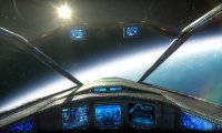 Long flight through space