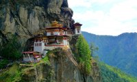 Buddhist Temple in Bhutan