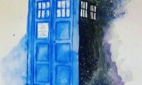 the woosh wooshing of the tardis