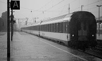 Rain and train