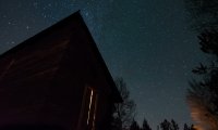 Night in an old Cabin