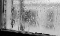 beautiful piano and rain