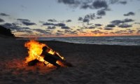 Summer Night on Lake Michigan