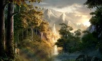 The Last Kingdom of the Elves in Middle Earth