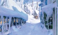 Hogsmeade near Christmas