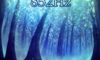 852 Hz - Awakening Spirituality, Third Eye. Forest Night by Fire Ambience.