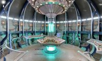 The Tardis console room