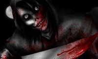 Imagine having been caught by Jeff the killer, and simply waiting to die.