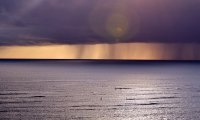 Distant Storms at Sea