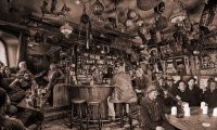 Evening in a busy old Irish pub