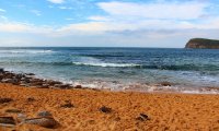 Relaxing on the beach