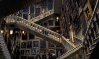 Main Hall of Moving Staircases, Hogwarts Castle