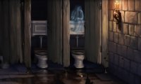 Hogwarts bathroom -no Moaning Myrtle