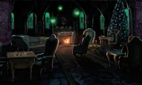 Study Harry Potter ambience Slytherin/Mermaid