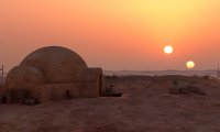 Nighttime on Tatooine