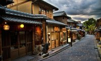 Rainy Spring Zen Temple