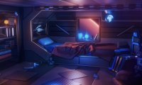 spaceship sleeping quarters