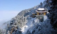 Lonely Temple in the Mountains