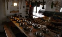 Eating time on a medieval ship