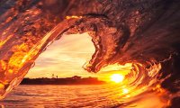 A Day at a Windy Beach