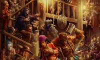 Crowded Fantasy Tavern