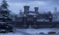 Snowy night at Winterfell