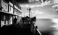 Brighton Beach in Summer