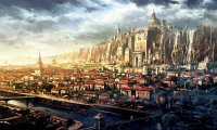 Small Medieval City + Ambient Music