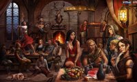 Standard background fantasy tavern sounds